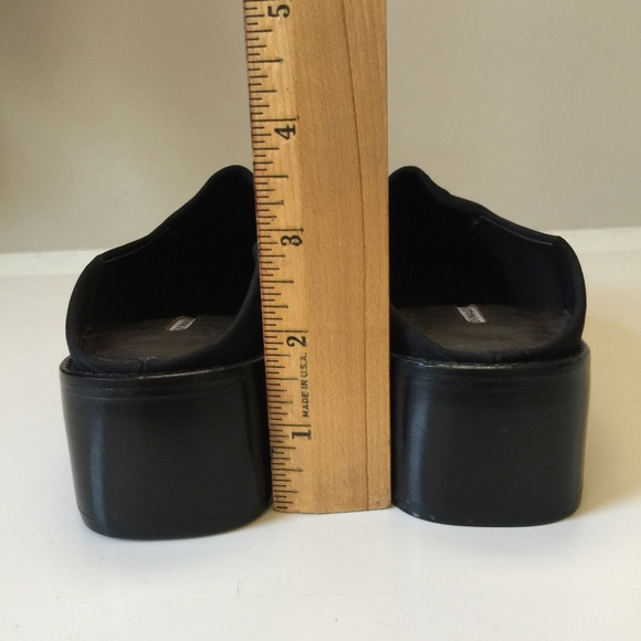 Donald Pliner Black Alexa Mule Slides Slip On 5.5 - Picture 7 of 8